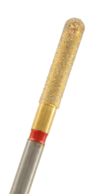 ZD-Diamant Zylinder rund Körnung: Rot (fein, 1 Packung á 5 Stück)