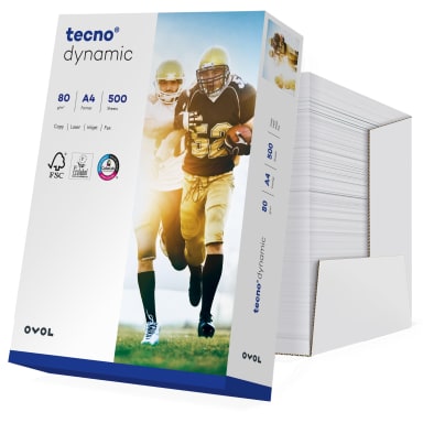 inapa tecno copy paper Dynamic A4 80 g 2,500 sheets