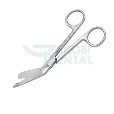 Bandage scissors Lister SLB, angled, total length 145mm, stainless steel