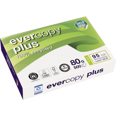 Clairefontaine copy paper evercopy plus A4 recycled 500 sheets