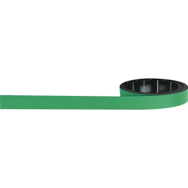 magnetoplan magnetic tape 1 m x 10 mm green