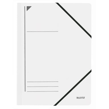 Leitz elastic folder A4 250 sheets cardboard white