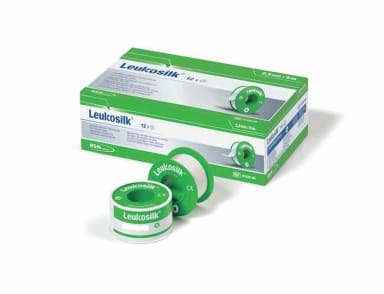Leukosilk 2,5cmx9,2m 12St