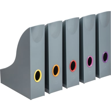 Durable Stehsammler VARICOLOR 5 Stück anthrazit/sortiert