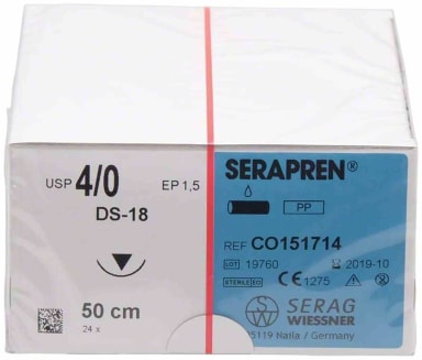 Serag Wiessner Serapreen Blauw EP1.0 DSS-15 5/0 2Dtz