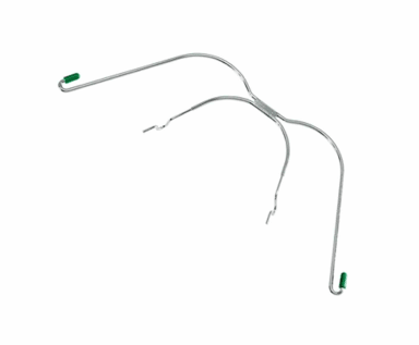 DENTAURUM Gezichtboog 1,15 mm Medium 104 mm Groen