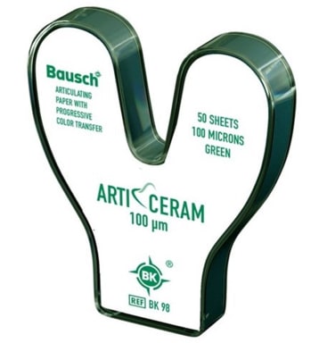 Arti-Ceram grün 100µ Hufeisenform 50St