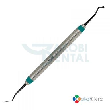 Composite Instrument CT3, ColorCare handle # 7, Colour: turquoise, stainless steel