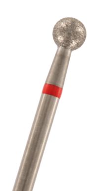 Diamant Kugel Körnung: Rot (fein, 1 Packung á 5 Stück)