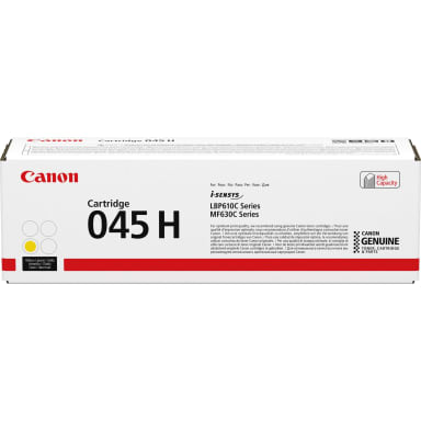 Canon toner 045H 2,200 pages yellow