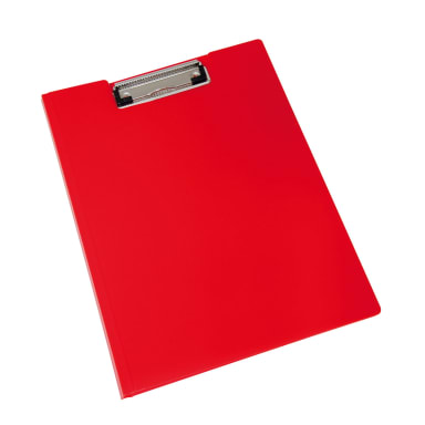 Clipboard folder A4 polypropylene red