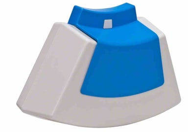 Bobby Transportbox hellgrau Clip blau