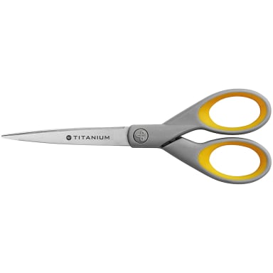 Westcott scissors Titanium Super 18 cm grey/yellow