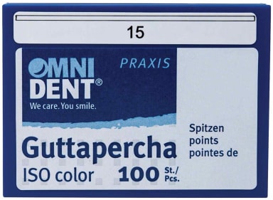 Omnident Guttaperchaspitzen Color Gr. 015 White
