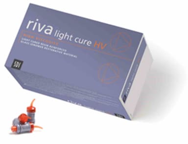 Riva light cure HV Kaps.A3 yellow 50St