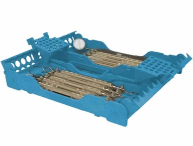 ZIRC Dental Products E-Z Jett Cassette 10 Instellingen Blauw