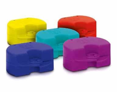 Scheu Dental Retainerdoos 2x5 Kleuren, 10 Stuks