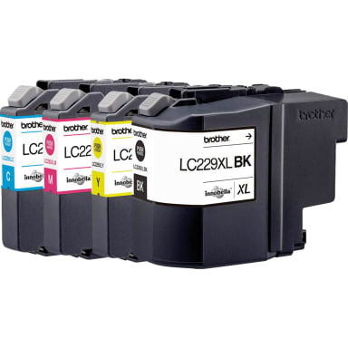 Brother ink cartridge LC229XLVALBP black/cyan/magenta/yellow 4 pieces