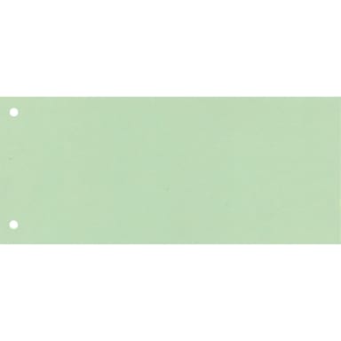 Divider strip 10.5x24 cm cardboard 100 pieces green