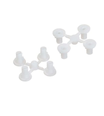 model-tray® Retentiestekkers - wit -
