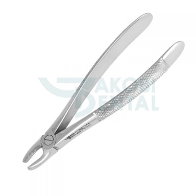 Extracting Forceps # 1, english pattern, non-slip beaks, Satin Finish Design, stainless steel