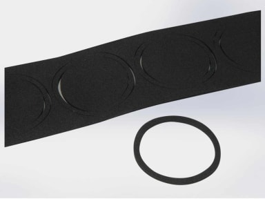Wassermann Afsluitringen van Schuimrubber voor Wamix (5 stuks)