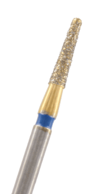 ZD-Diamant konisch Kante rund Körnung: Blau (standard, 1 Packung á 5 Stück)