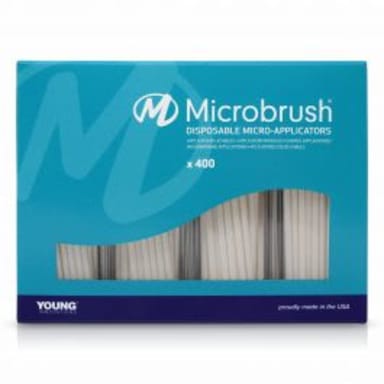 Microbrush Plus Applikatoren 400er Super Fine White