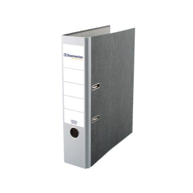 Soennecken ring binder A4 80 mm board grey