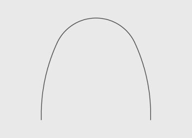 CIA Intrusion Nitanium archwires Pro Form 10/PK, .017 x .025, lower, long