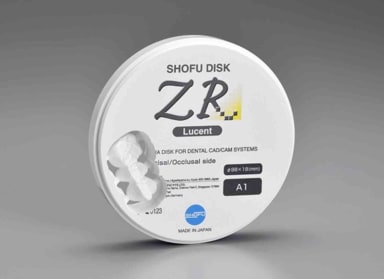 SHOFU Disk ZR Lucent 12mm A2