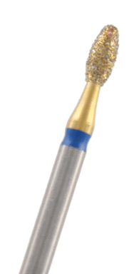 ZD-Diamant Eiform Körnung: Blau (standard, 1 Packung á 5 Stück)