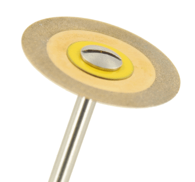 ZD-Diamantscheibe (0.15 mm) Körnung: Gelb (extra-fein, 1 Packung á 1 Stück)