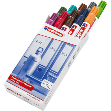 edding permanent marker Systembox assorted 10 pieces