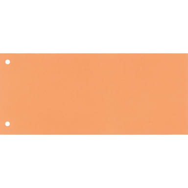 Divider strip 10.5x24 cm cardboard 100 pieces orange