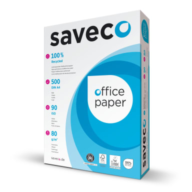 Saveco copy paper Blue Label A3 80 g ISO 90 500 sheets