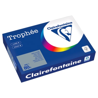 Clairefontaine copy paper A4 80 g 500 sheets steel grey