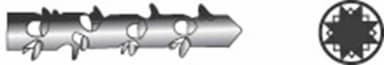 Micro-Mega Meca Rispi maat 3, 21 mm, rood (6 stuks)
