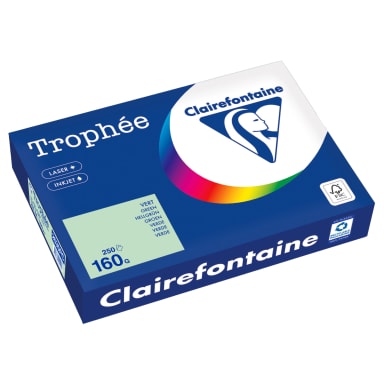Clairefontaine copy paper A4 160 g 250 sheets light green