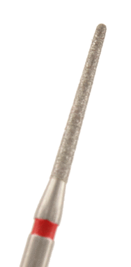 Diamant konisch rund Körnung: Rot (fein, 1 Packung á 5 Stück)