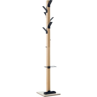 easyCloth coat stand with umbrella holder black