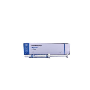 HUMANCHEMIE Cupral Spuit 1,7g met 5 Canules