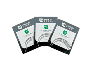 STAHL-BÖGEN Bioform III Oberkiefer .016 (25 Stück)