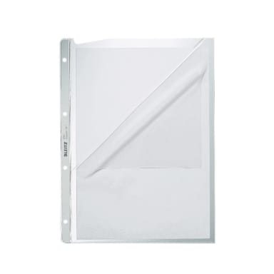 Leitz punched pocket A4 0.13 mm PP 100 pieces transparent
