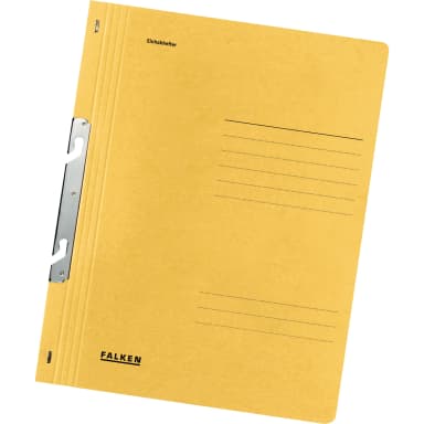 Falken hook-on file A4 full cover official binding yellow
