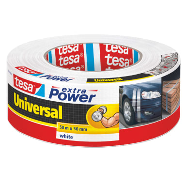 tesa cloth tape extra Power Universal 50 mm x 50 m white