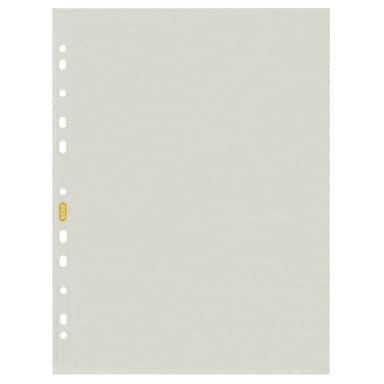 Elba punched pocket A4 recycled 100 pieces transparent
