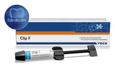 Clip F Spritze 2x4g fluorescent