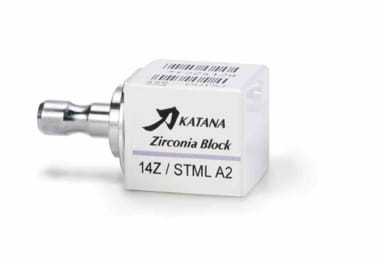 Katana Zirconia Block STML 14Z A3.5 5St