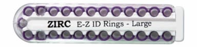 ZIRC Dental Products EZ-ID Markeerringen Groot Paars (25 stuks)
